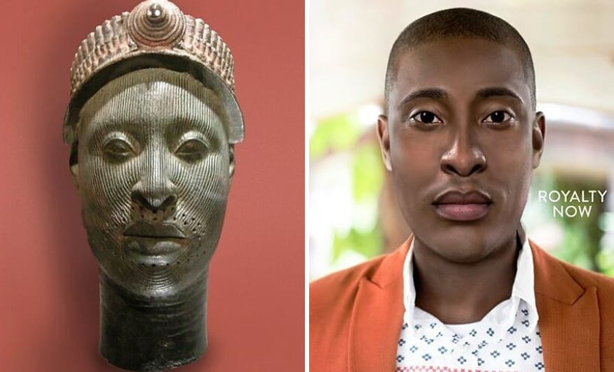 7 Yoruba Ruler – Bronze Ife Head