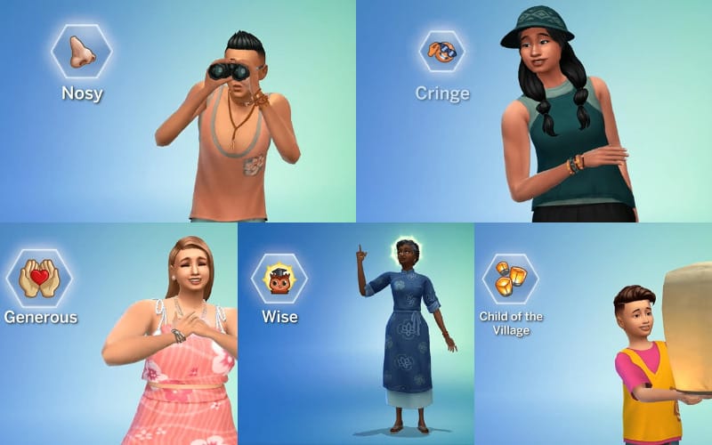 The Sims 4 For Rent ไทย อุปนิสัยใหม่ Nosy