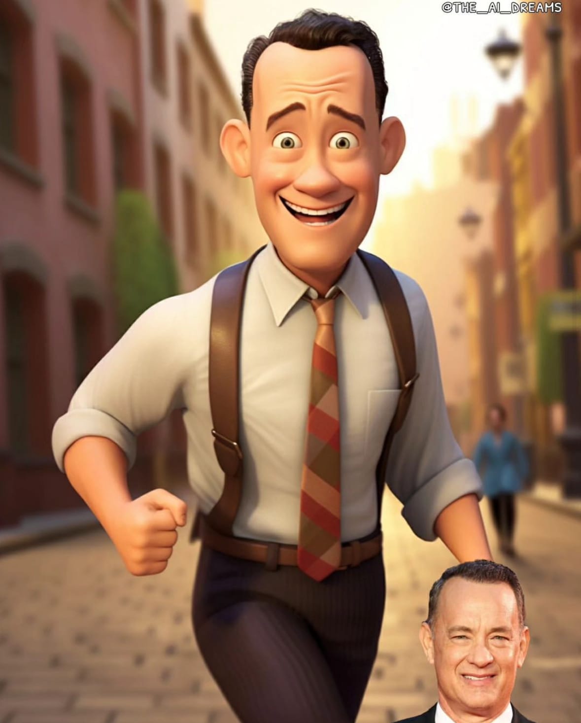 ดารานักแสดงคนดังระดับโลก ตัวละครแอนิเมชั่น Disney Pixar จาก AI
