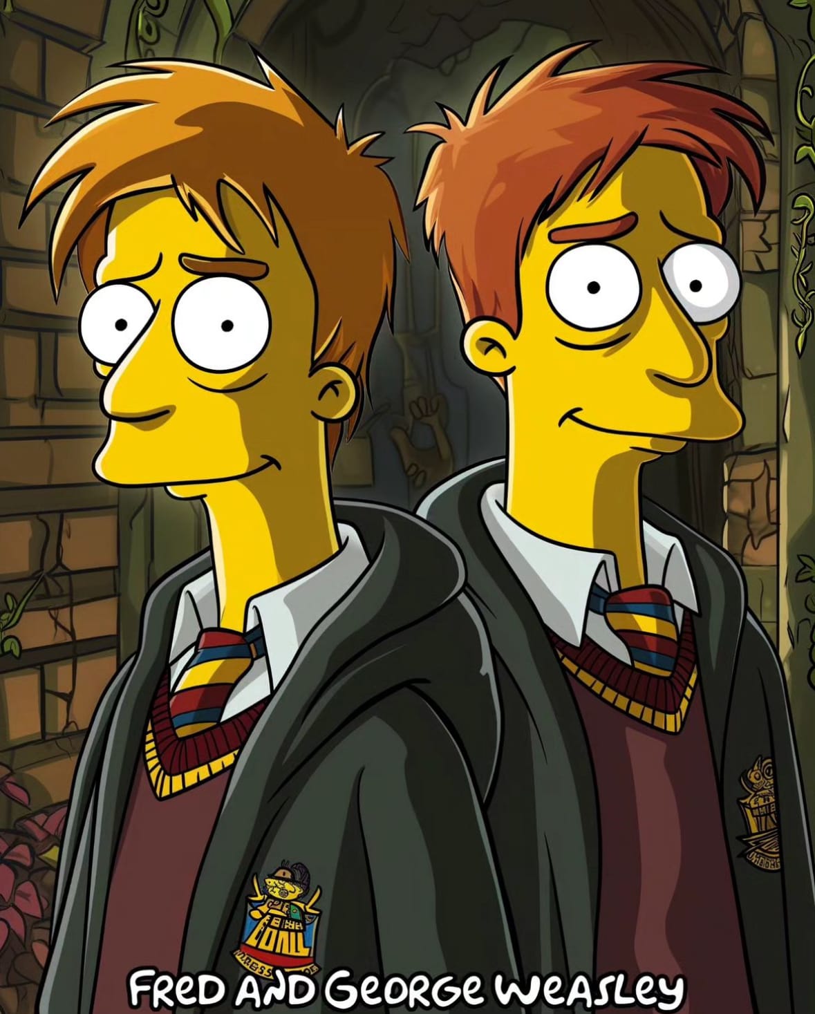 ตัวละคร แฮร์รี่ พอตเตอร์ เวอร์ชั่นการ์ตูน The Simpsons