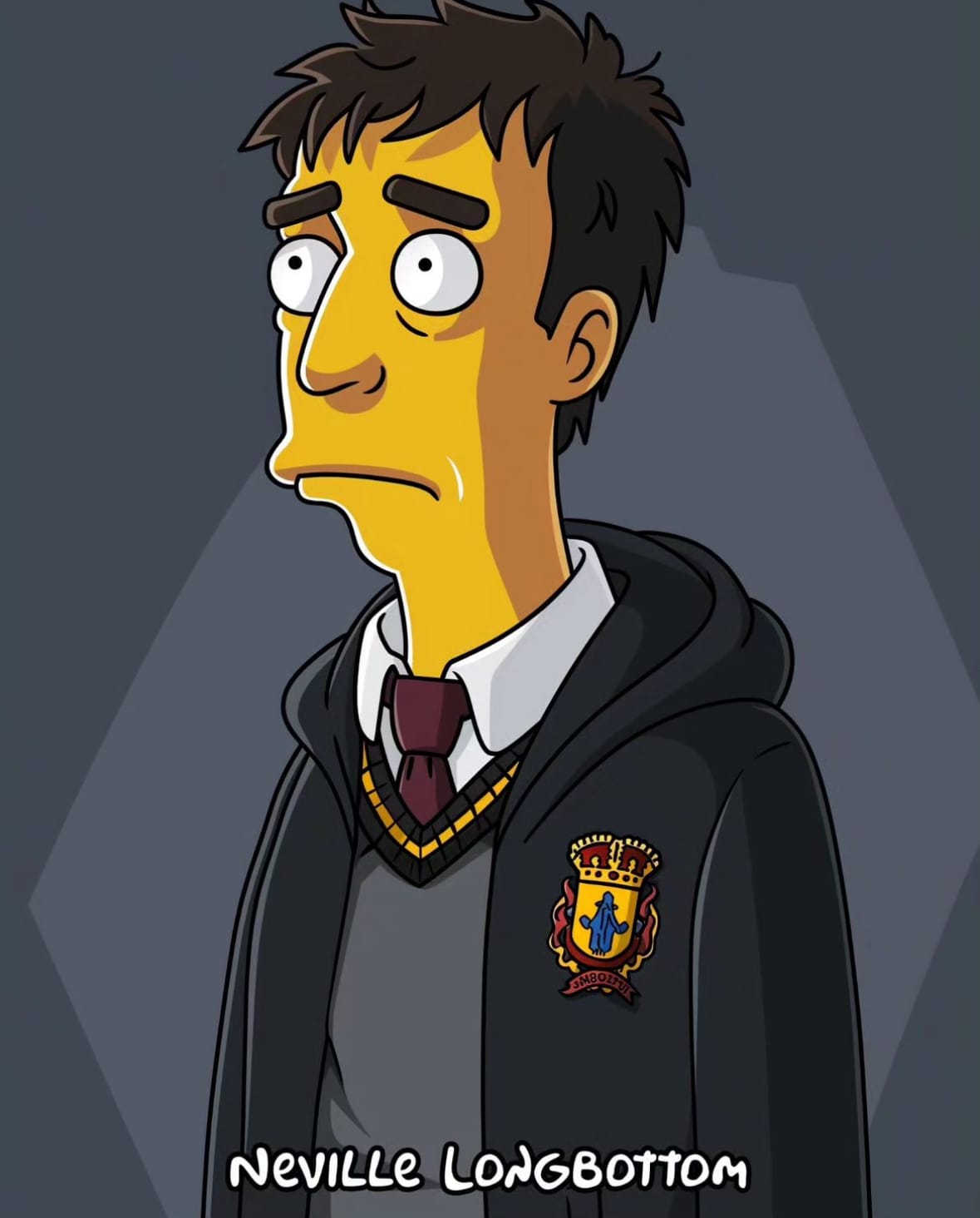 ตัวละคร แฮร์รี่ พอตเตอร์ เวอร์ชั่นการ์ตูน The Simpsons