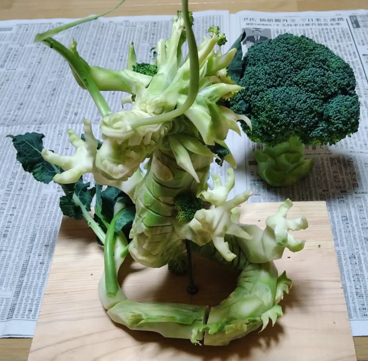 ผลงานการแกะสลักผักผลไม้ระดับเทพ Kishimoto Takehiro