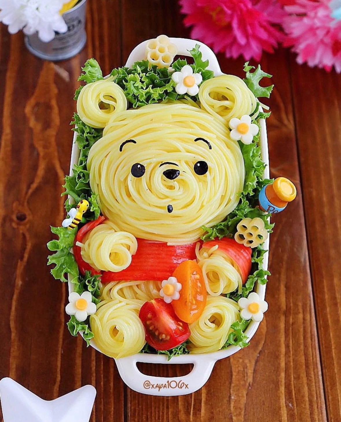 ไอเดียแต่งจานอาหาร ของหวาน ขนม หมีพูห์ Winnie the Pooh