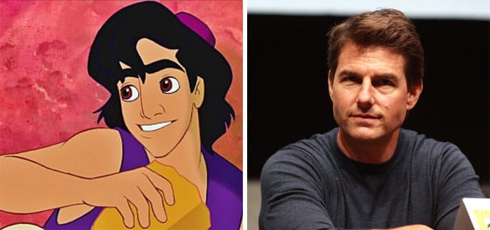"ทอม ครูซ (Tom Cruise)" ต้นแบบของ "อะลาดิน (Aladdin)"