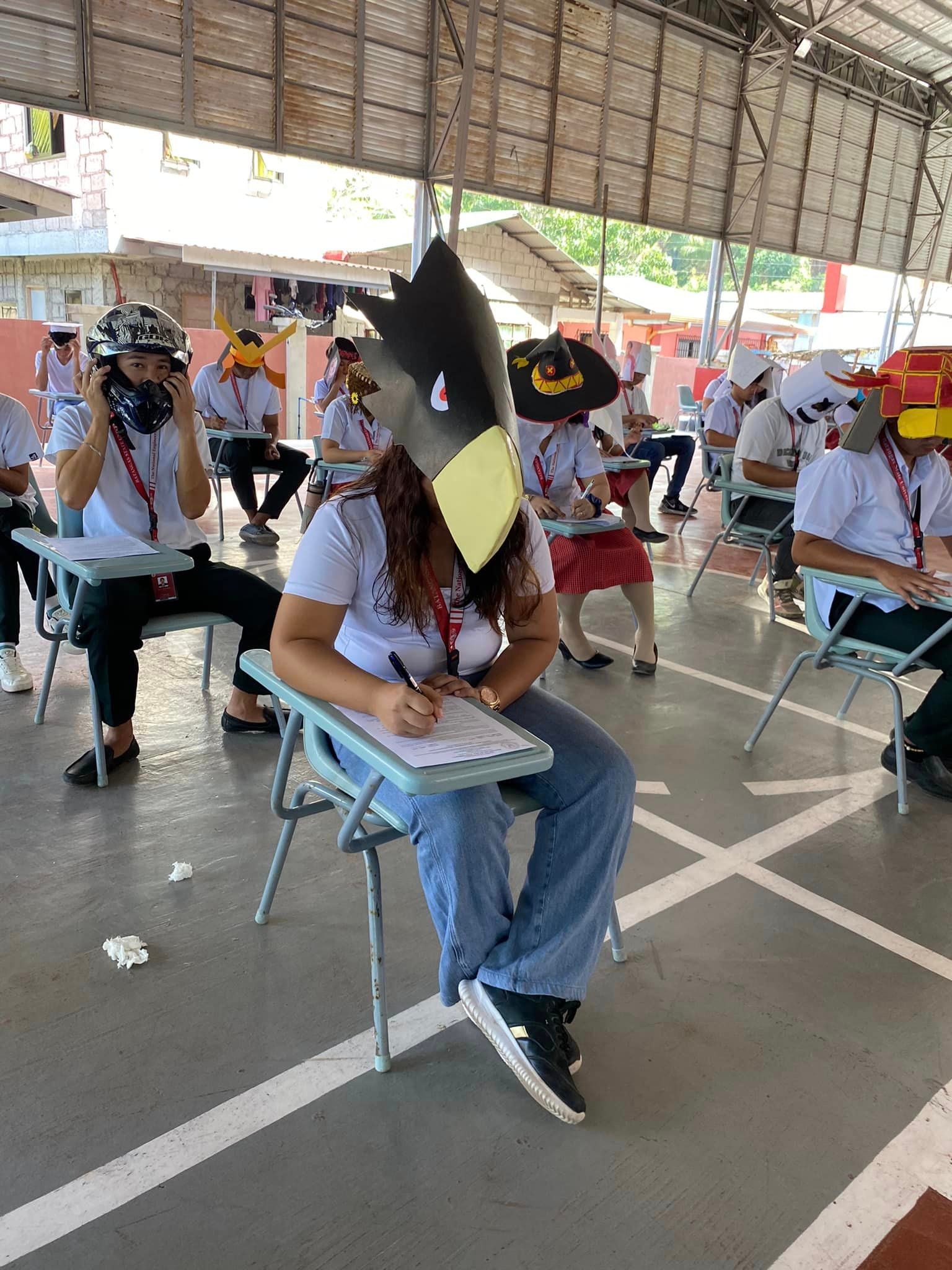 หมวกป้องกันการลอกข้อสอบ ฟิลิปปินส์