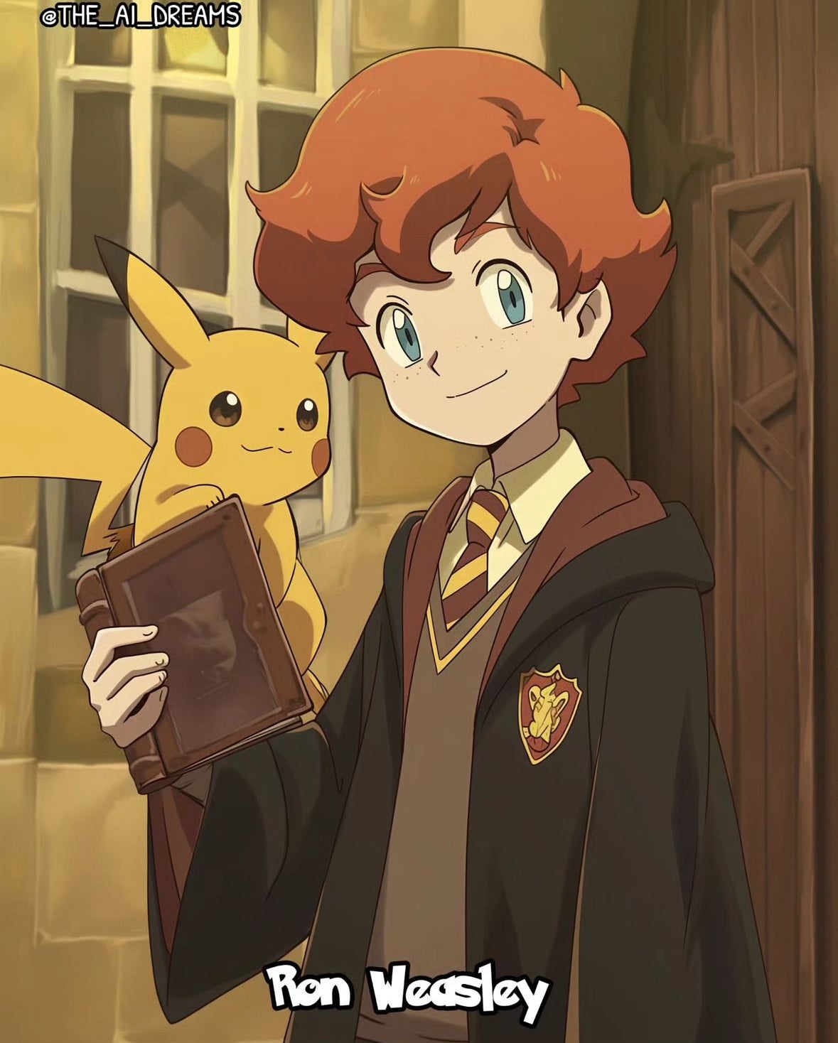 แฮร์รี่ พอตเตอร์ Harry potter โปเกม่อน Pokémon aiart