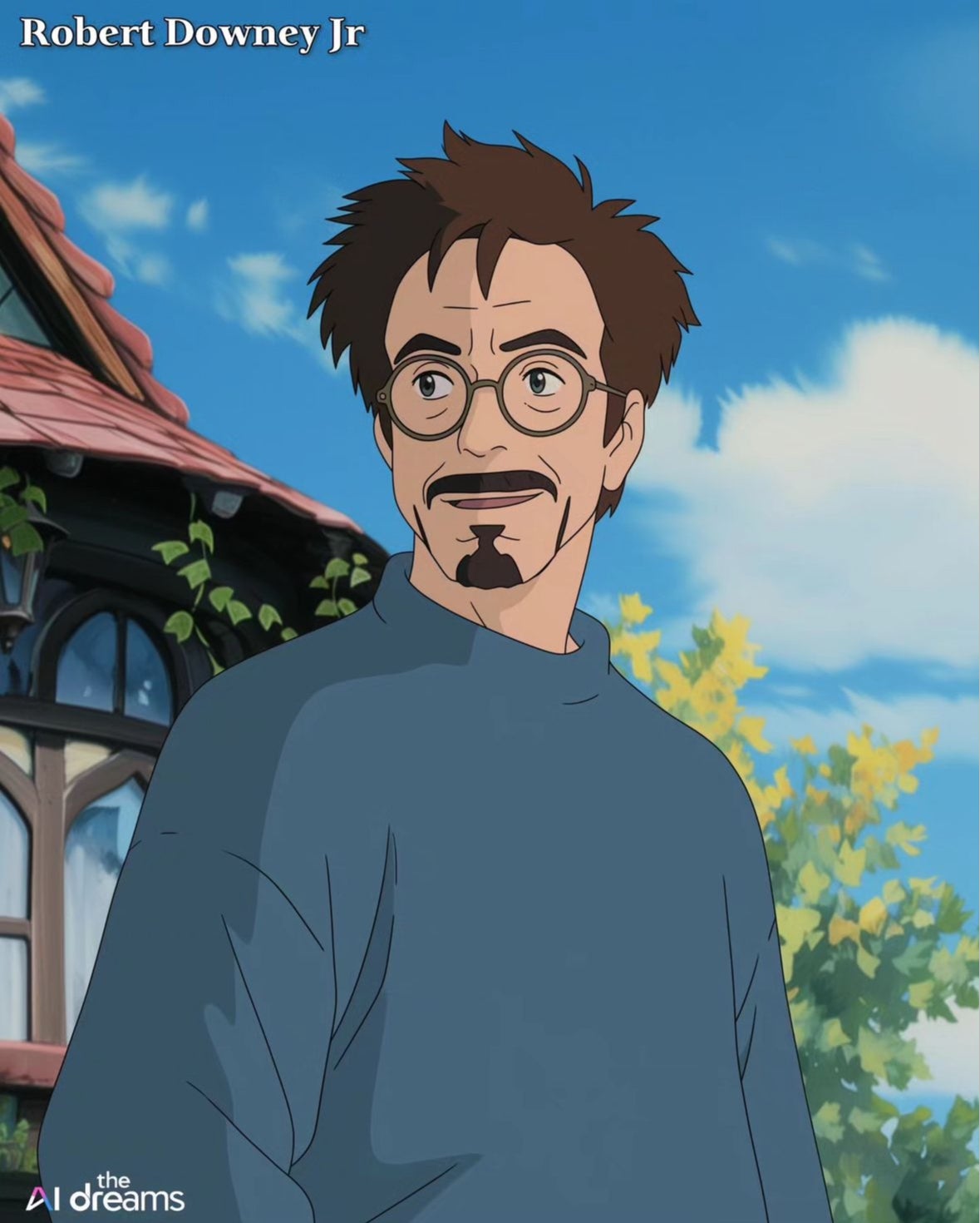 คนดังระดับโลก อนิเมะ Studio Ghibli aiart