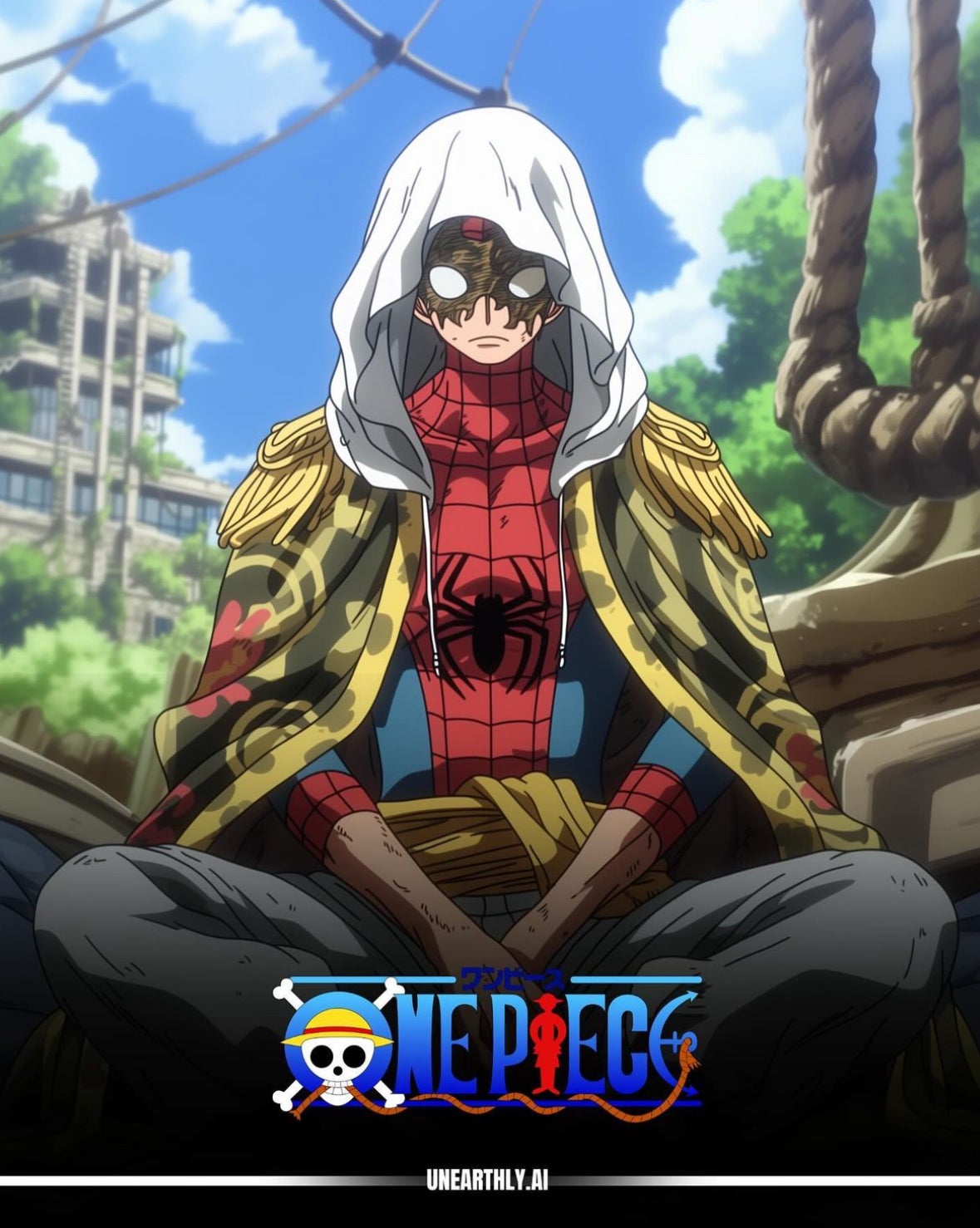 สไปเดอร์แมน Spider-Man ตัวละครอนิเมะญี่ปุ่นเรื่องดัง aiart