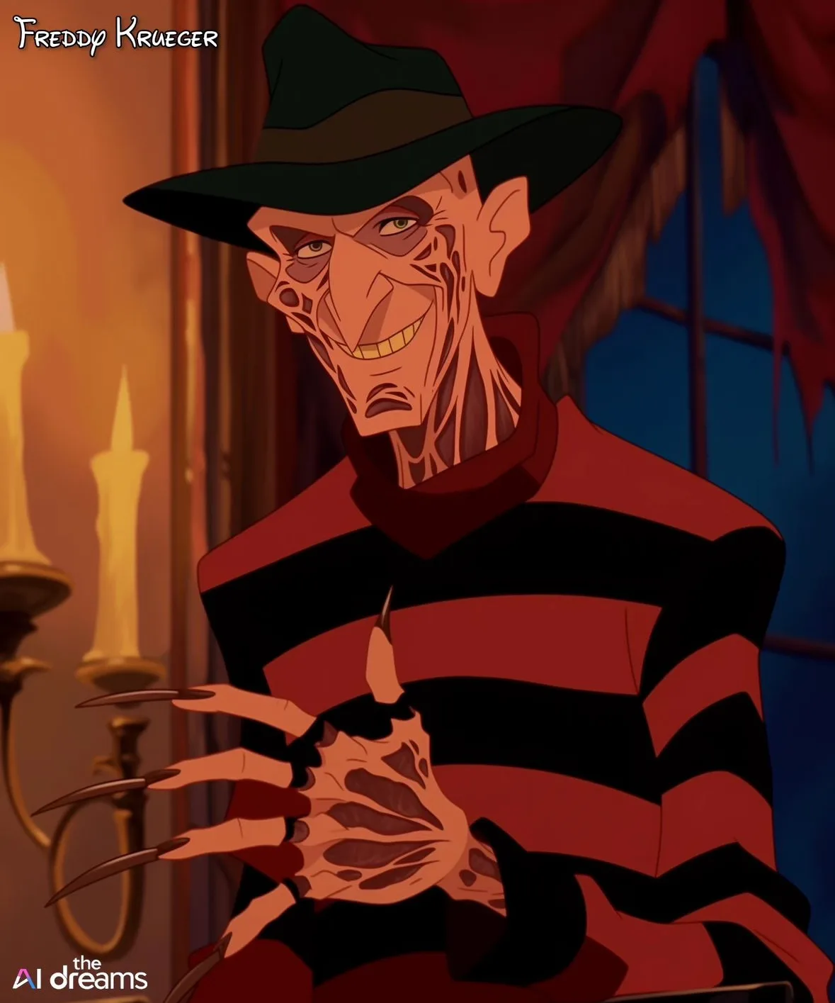 ตัวละคร ไอคอนในหนังสยองขวัญ Horror Icons การ์ตูนดิสนีย์ยุคคลาสสิก Disney Aiart
