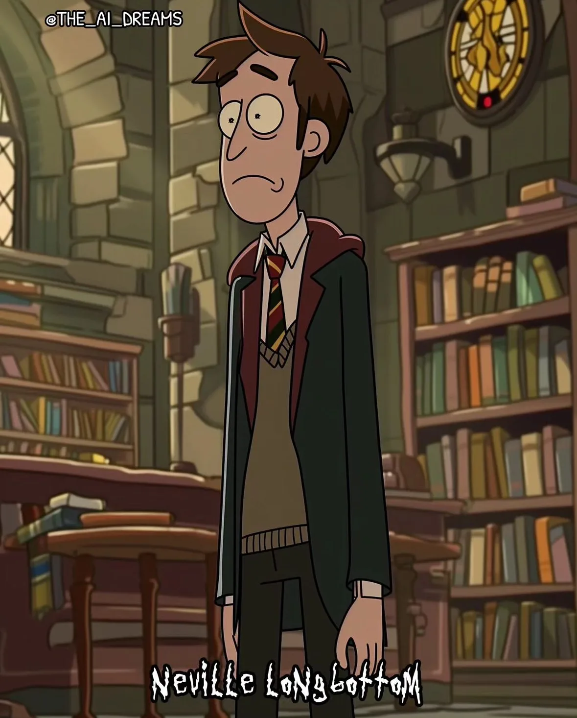 ตัวละคร แฮร์รี่ พอตเตอร์ เวอร์ชั่นการ์ตูน Rick And Morty