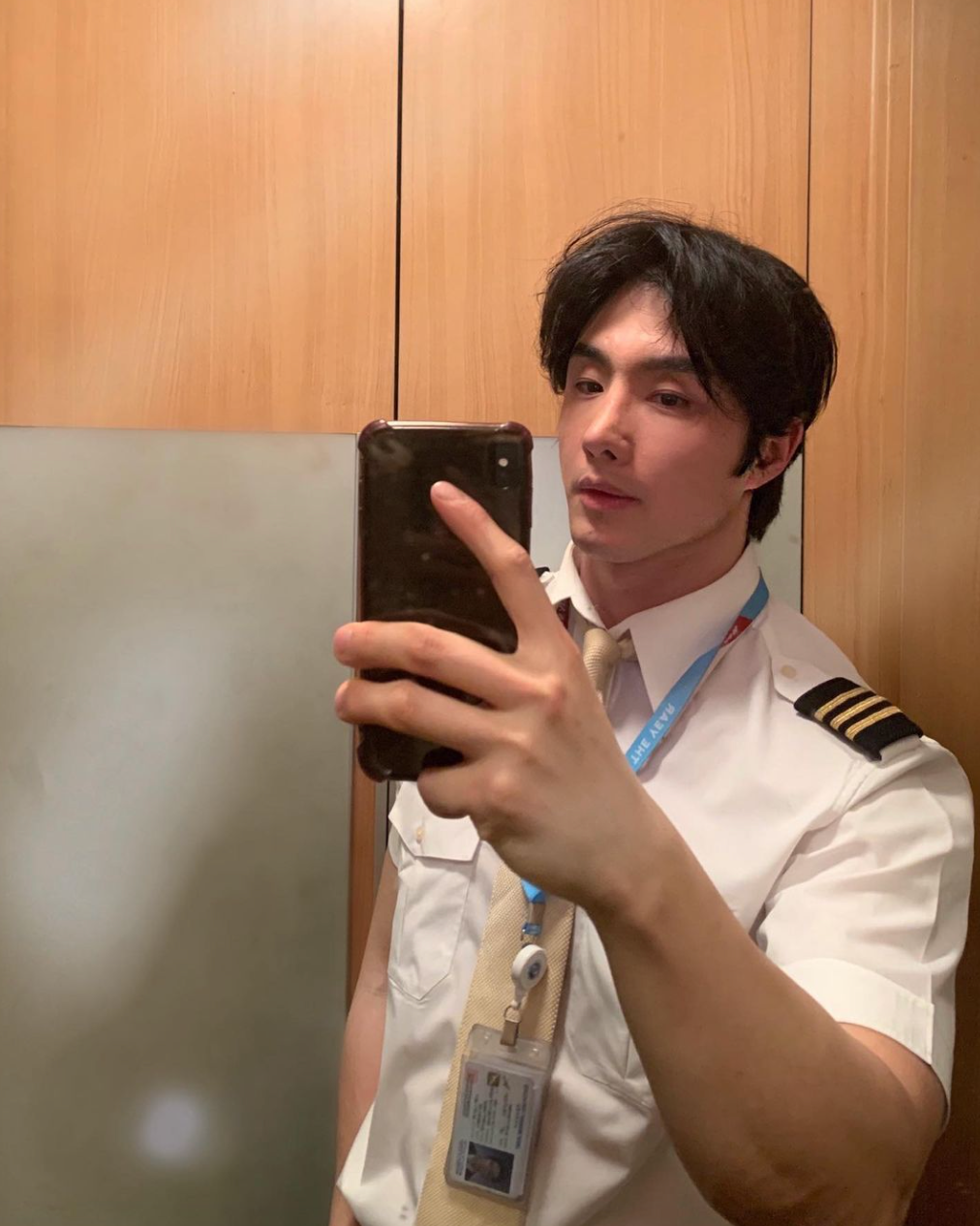 อีซังกิล นักบินหล่อที่สุด เกาหลี Korean Air