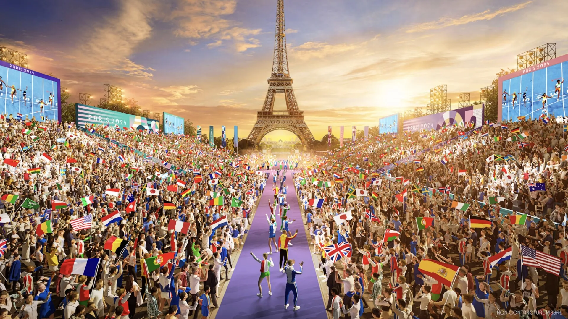 จิน Bts ถือคบเพลิงโอลิมปิก ปารีส 2024