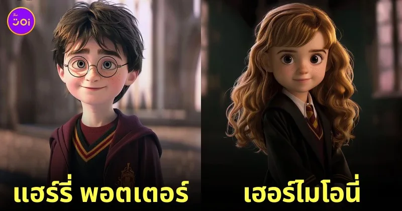 แฮร์รี่ พอตเตอร์ Harry Potter Disney Pixar Aiart
