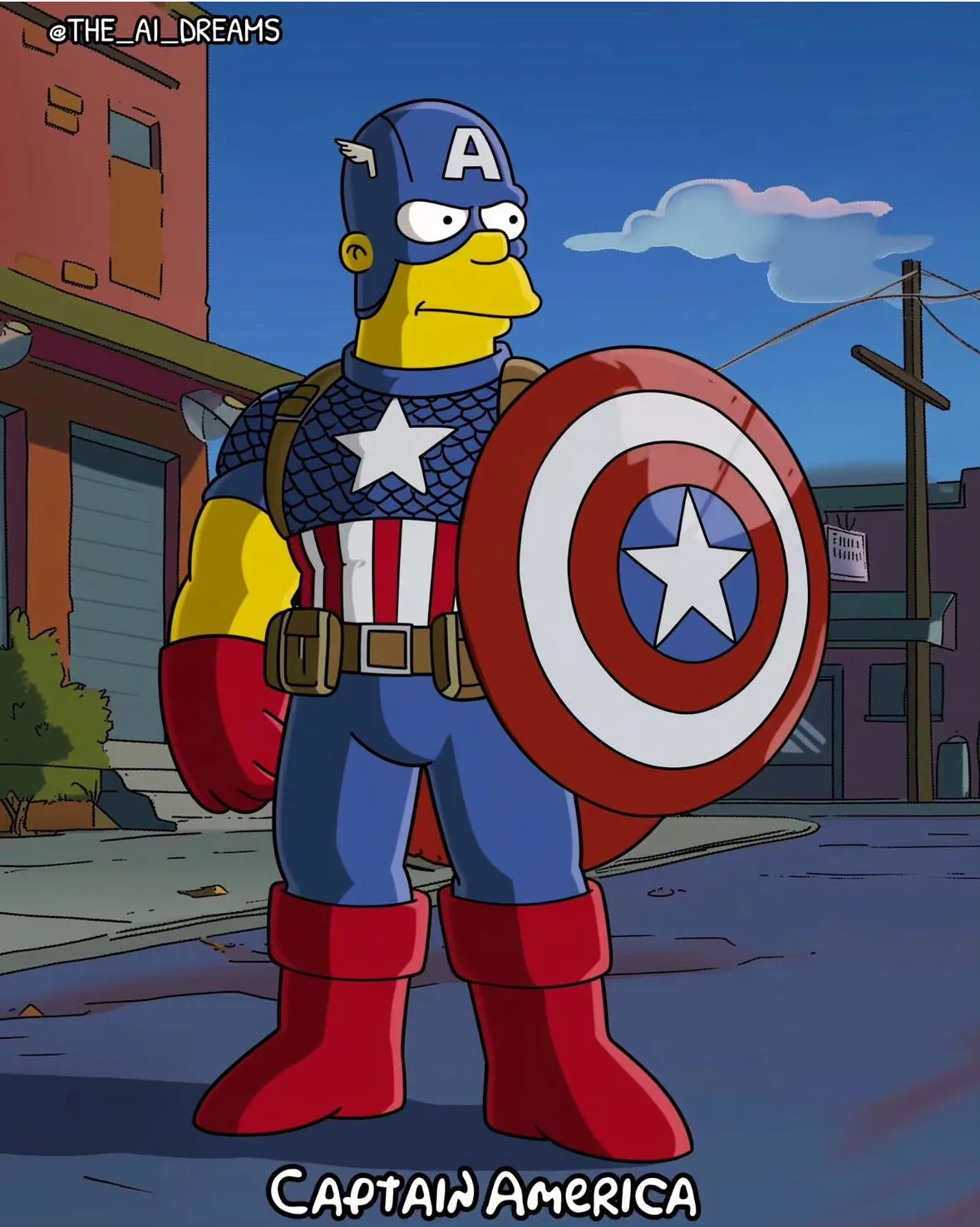 ตัวละคร มาร์เวล Marvel เวอร์ชั่นการ์ตูน The Simpsons