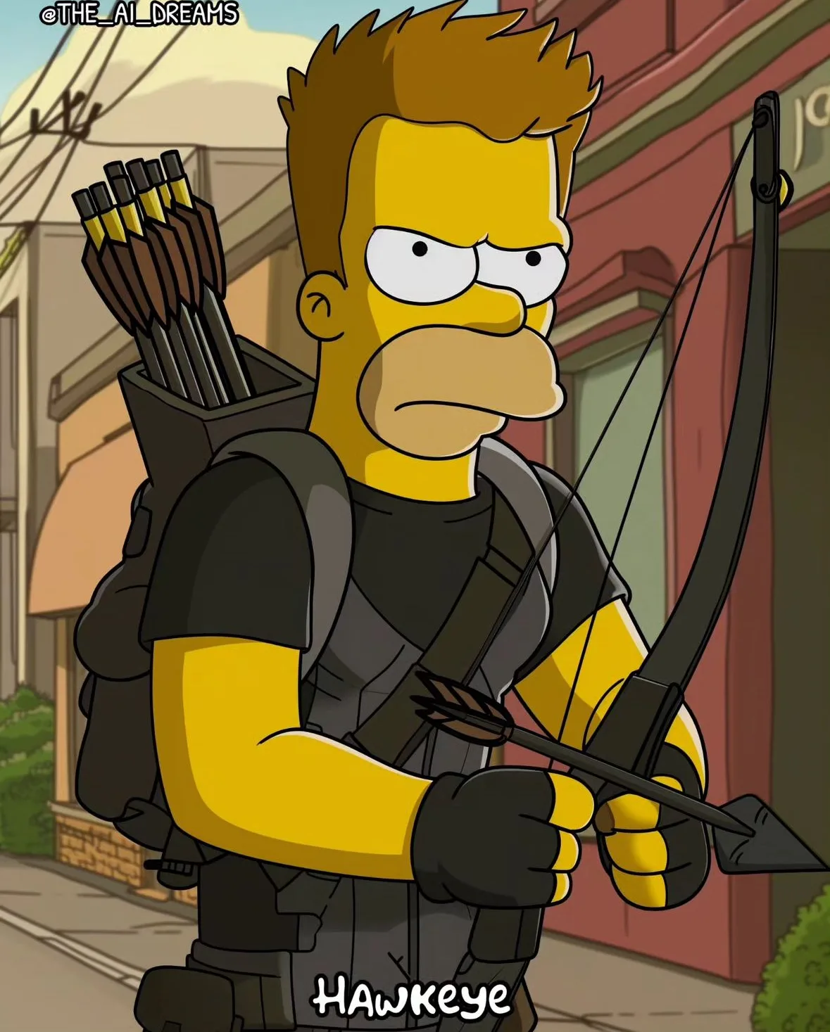 ตัวละคร มาร์เวล Marvel เวอร์ชั่นการ์ตูน The Simpsons