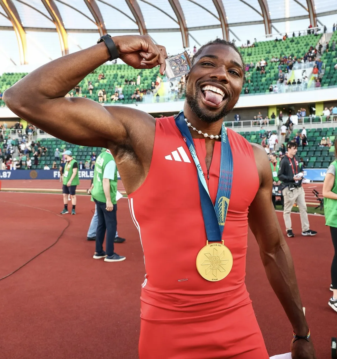 โนอาห์ ไลล์ส Noah Lyles การ์ยูกิ เหรียญทองโอลิมปิก