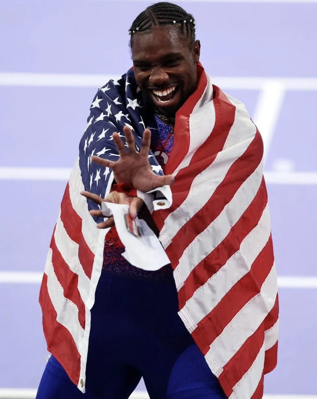 โนอาห์ ไลล์ส Noah Lyles การ์ยูกิ เหรียญทองโอลิมปิก