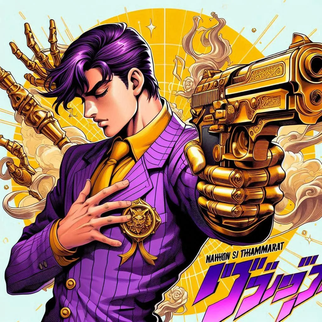 พาส่อง 28 ภาพสแตนด์ประจำจังหวัดต่าง ๆ ของไทย หากอยู่ในอนิเมะ &Quot;Jojo’s Bizarre Adventure โจโจ้ ล่าข้ามศตวรรษ&Quot; โดย &Quot;คุณธตรัฐ ไตรณรงค์&Quot;