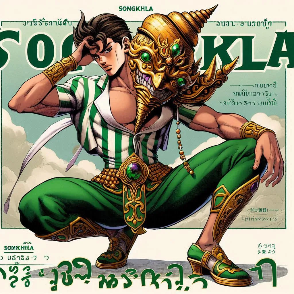 พาส่อง 28 ภาพสแตนด์ประจำจังหวัดต่าง ๆ ของไทย หากอยู่ในอนิเมะ &Quot;Jojo’s Bizarre Adventure โจโจ้ ล่าข้ามศตวรรษ&Quot; โดย &Quot;คุณธตรัฐ ไตรณรงค์&Quot;