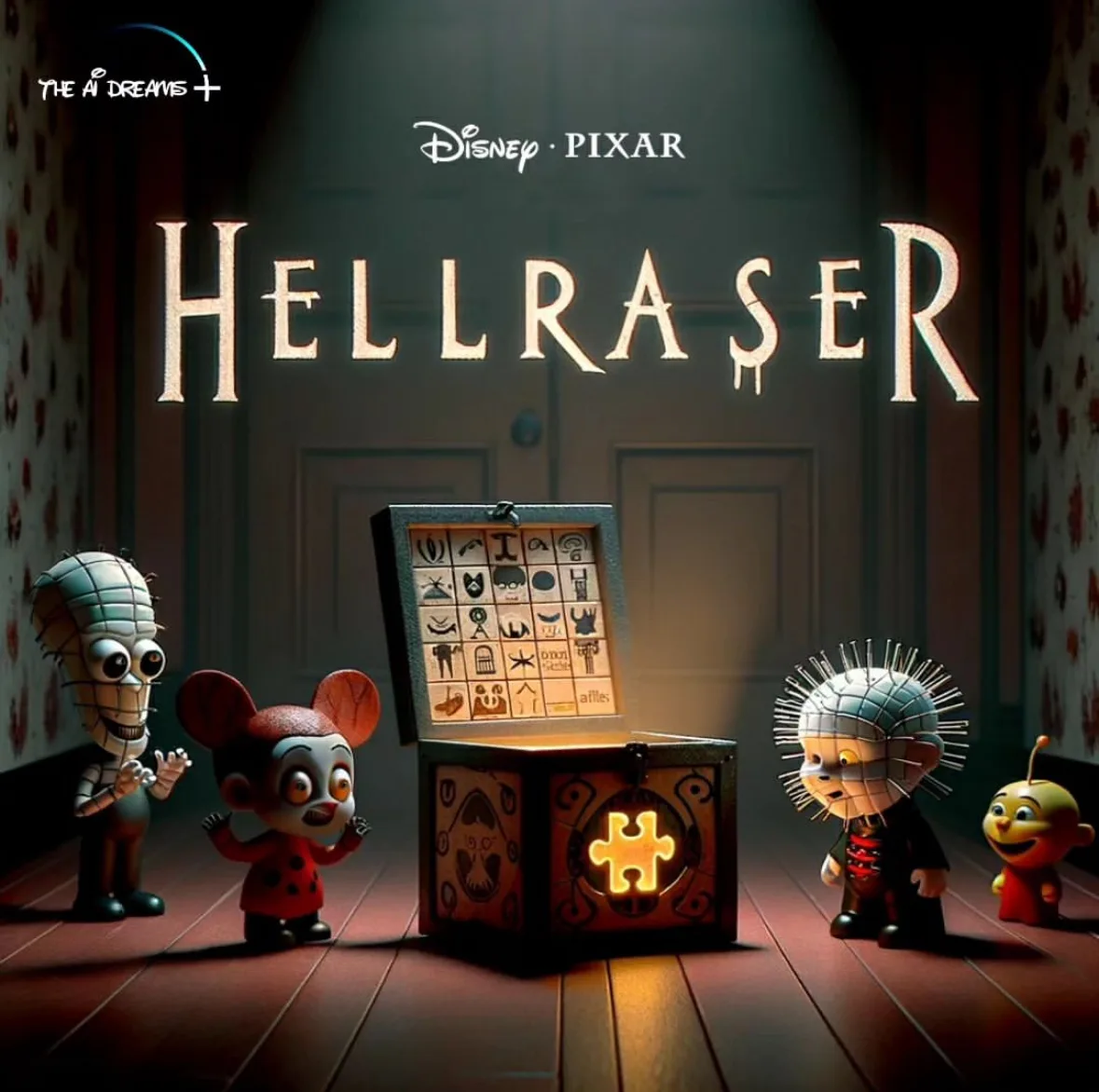 หนังสยองขวัญ Horror แอนิเมชั่น Disney Pixar Aiart