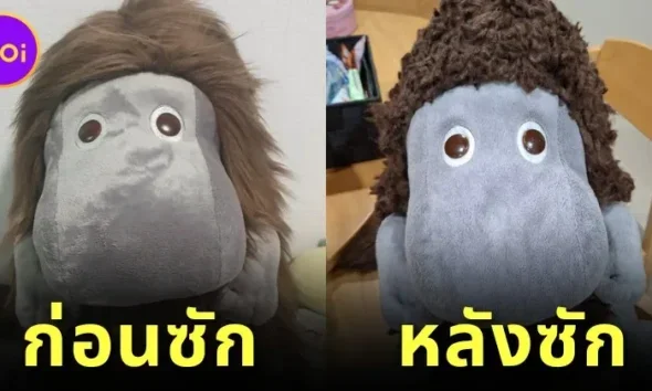 สาวกลุ้มใจส่งตุ๊กตามูมิน (Moomin) ไปซักและอบแห้ง แต่กลับได้น้องคืนมาพร้อมทรงผมใหม่ ชาวเน็ตเห็นแล้วถึงกับขำน้ำตาเล็ด!