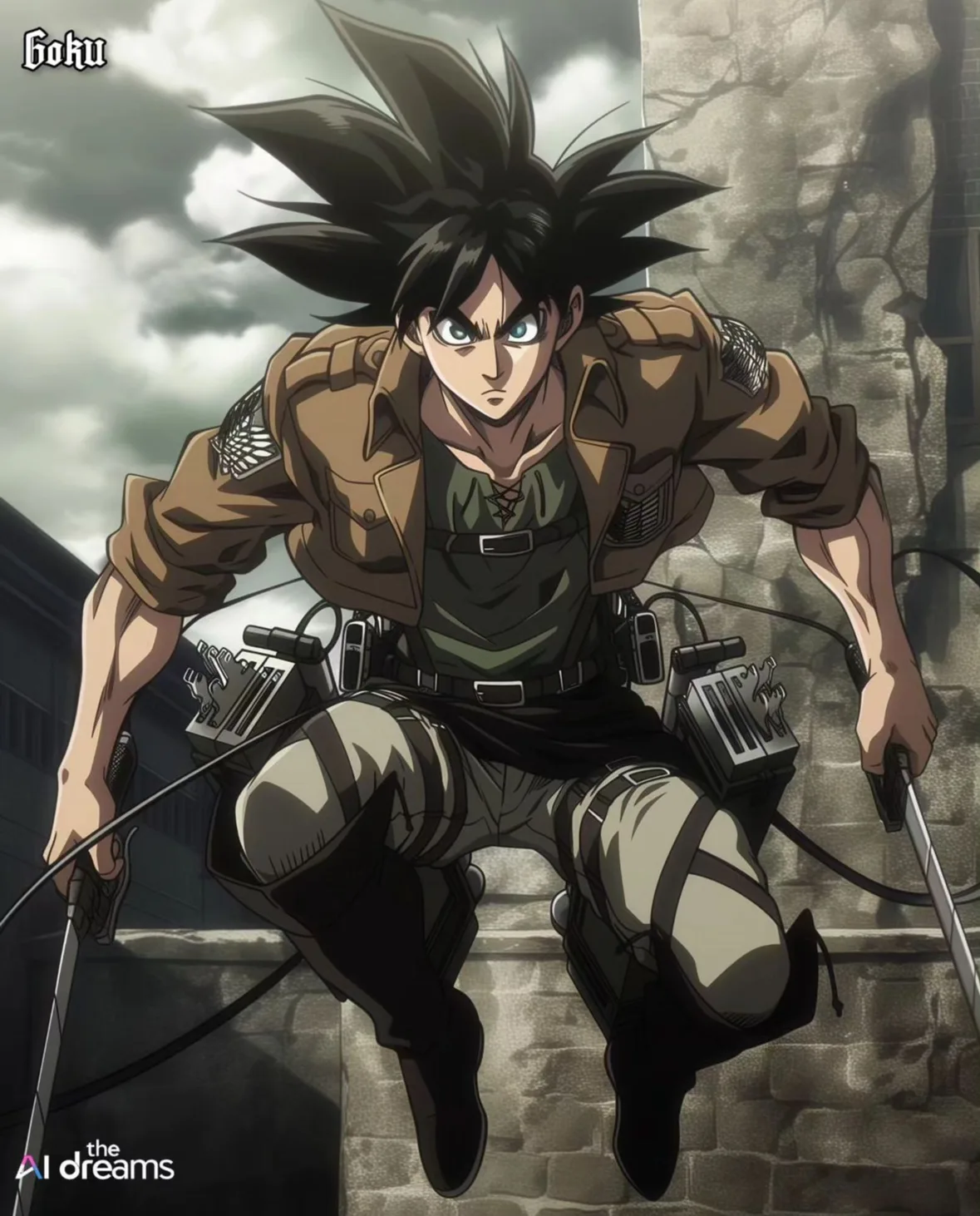 ตัวละคร Dragon Ball Z ดราก้อนบอล Attack On Titan ผ่าพิภพไททัน Aiart