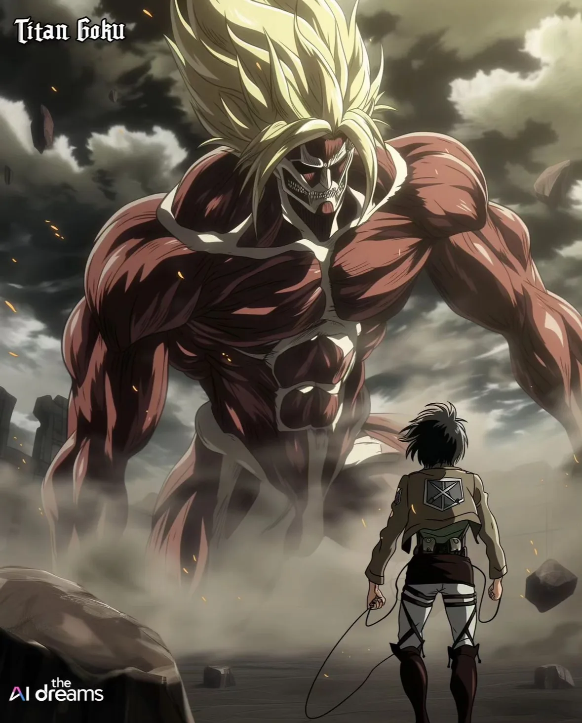 ตัวละคร Dragon Ball Z ดราก้อนบอล Attack On Titan ผ่าพิภพไททัน Aiart