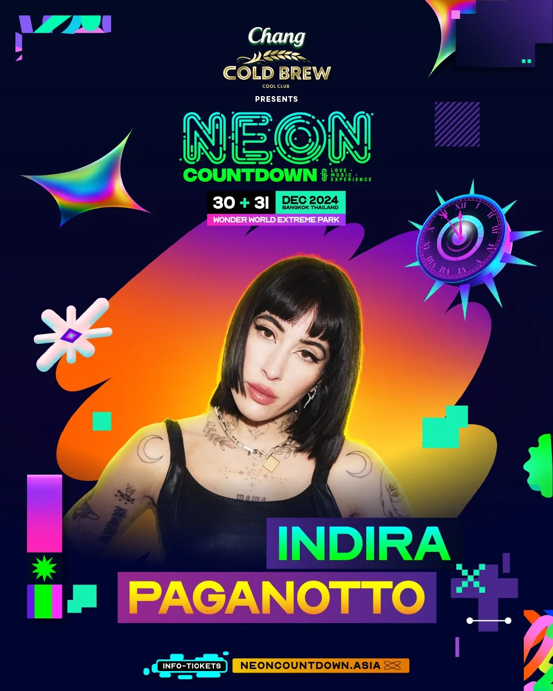 “Neon Countdown 2024” ณ กรุงเทพมหานคร กลับมาจัดอย่างยิ่งใหญ่พร้อมระเบิดความมันส์ส่งท้ายปี!