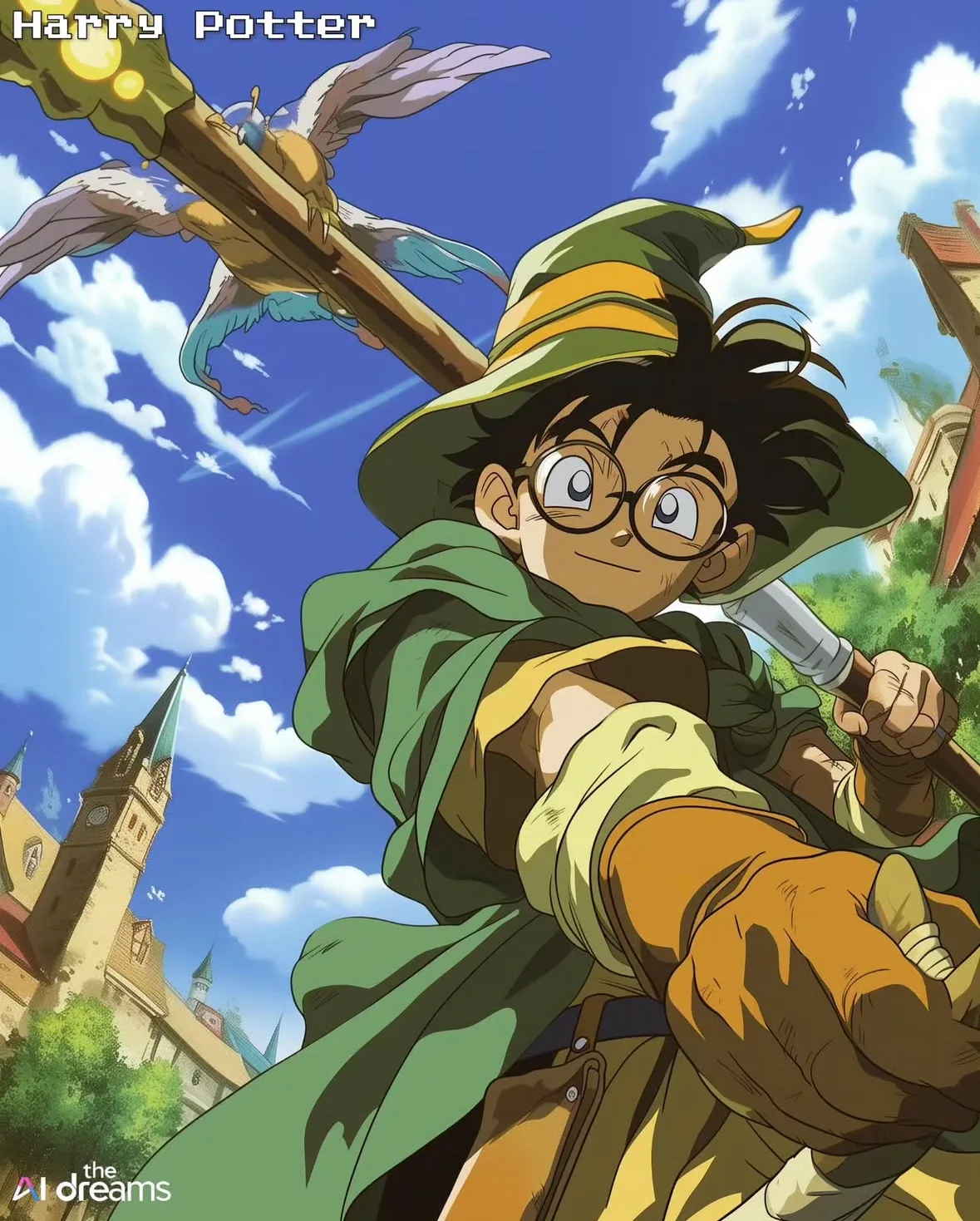 Harry potter แฮร์รี่ พอตเตอร์ Dragon Quest