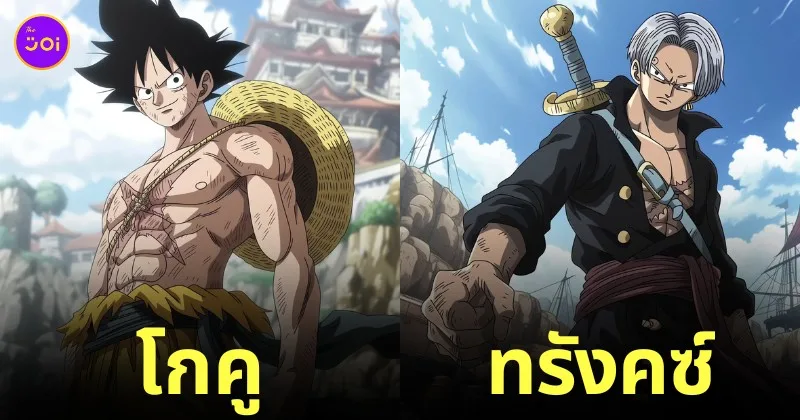 ตัวละคร Dragon Ball Z ดราก้อนบอล One Piece aiart