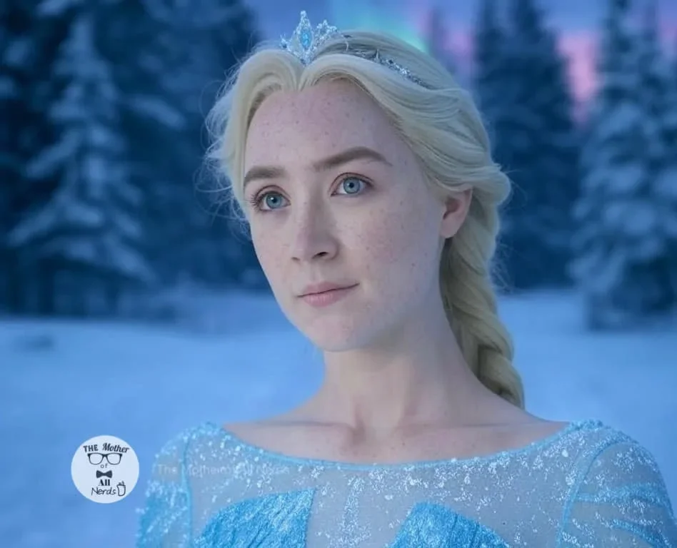 เผย 28 ภาพดาราฮอลลีวูด หากสวมบท "เอลซ่า" ในหนัง "Frozen" ฉบับคนแสดง โดย AI