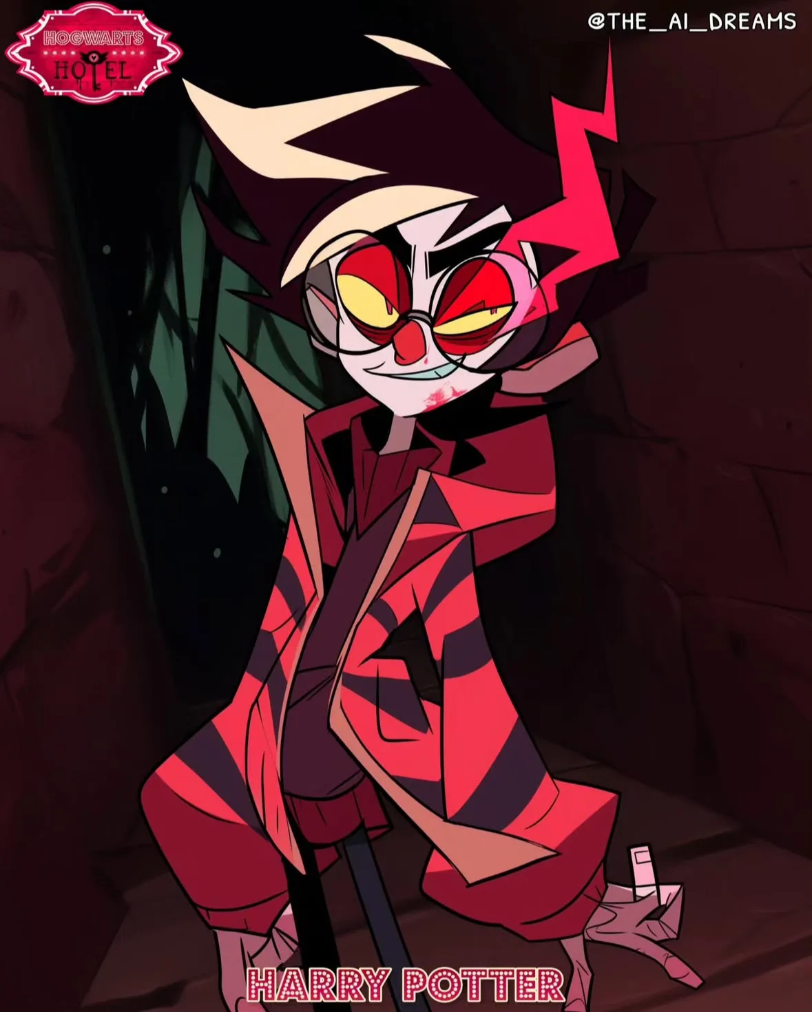 แฮร์รี่ พอตเตอร์ Hazbin Hotel aiart