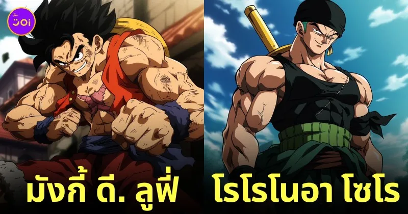 ตัวละคร One Piece วันพีซ Dragon Ball Z aiart