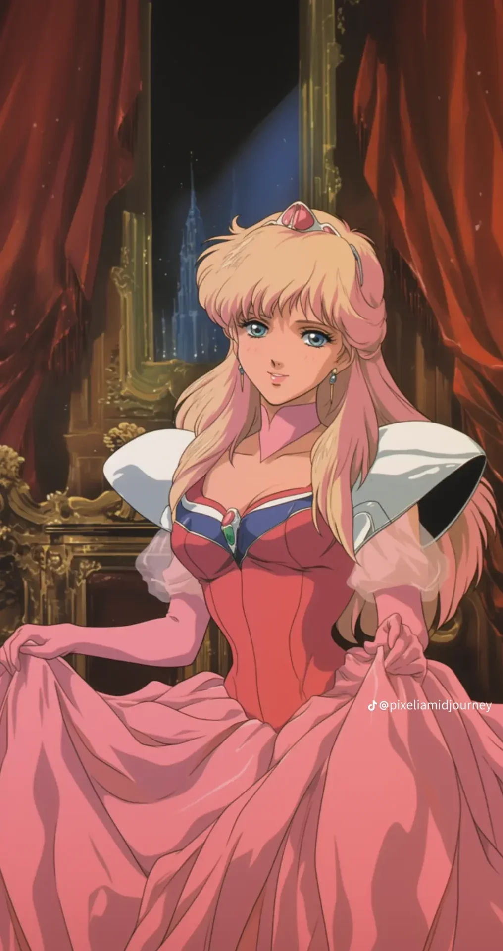 ตัวละครเจ้าหญิงดิสนีย์ Disney Princess เวอร์ชั่นการ์ตูนอนิเมะยุค 80