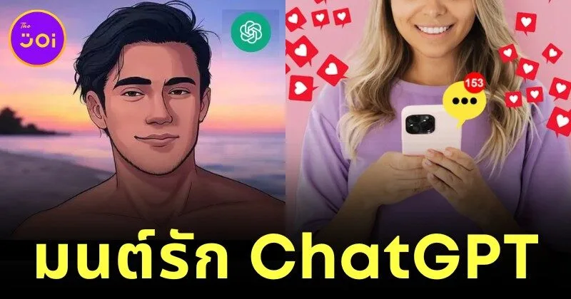 สาวคุยกับ ChatGPT จนเป็นแฟนกัน แถมยังสร้างภาพเจ้าบ่าวในอนาคตด้วย AI!
