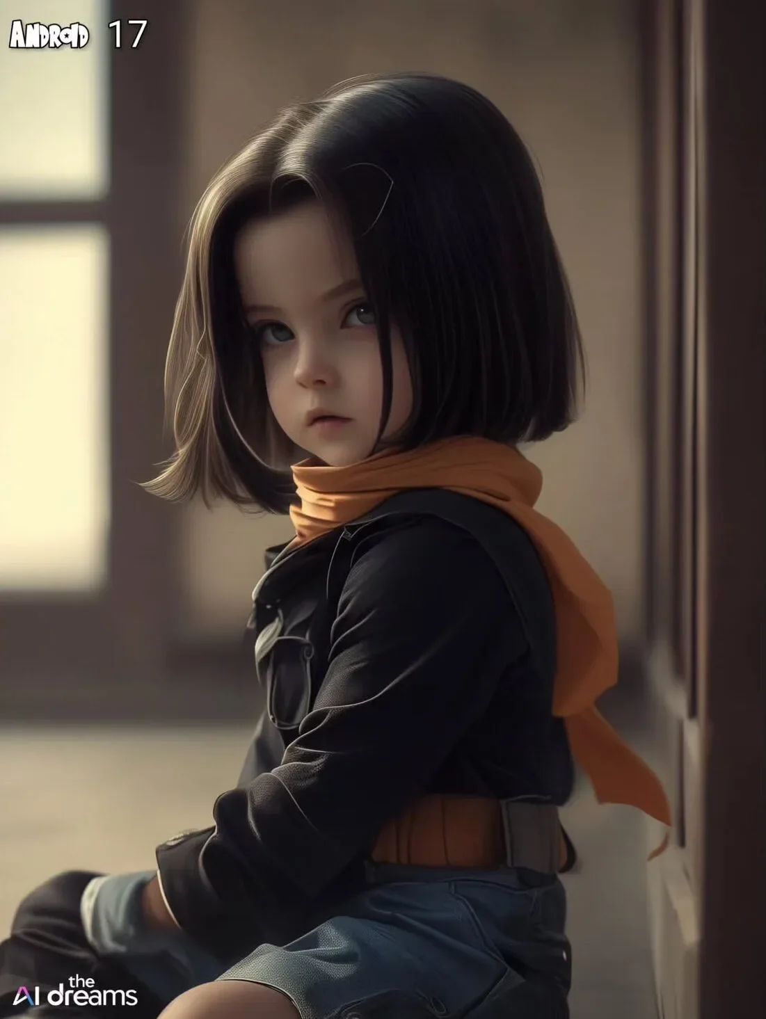 ภาพตัวละคร Dragon Ball Z วัยรุ่นฟันน้ำนม aiart