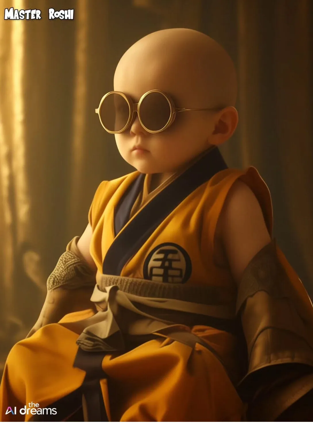 ภาพตัวละคร Dragon Ball Z วัยรุ่นฟันน้ำนม aiart