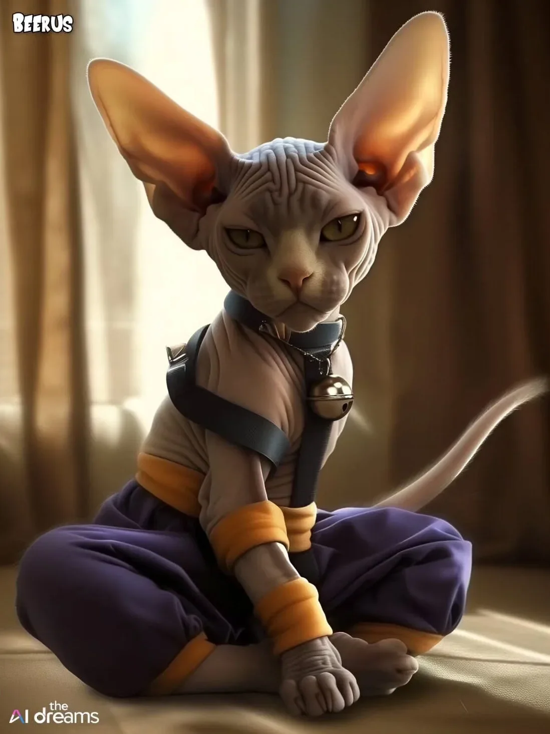 ภาพตัวละคร Dragon Ball Z วัยรุ่นฟันน้ำนม aiart