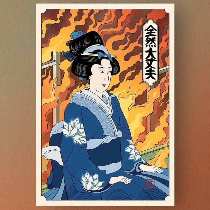 พาส่อง 15 มีมดังบนโลกออนไลน์ในสไตล์ภาพวาดสมัยเอโดะ โดย AI