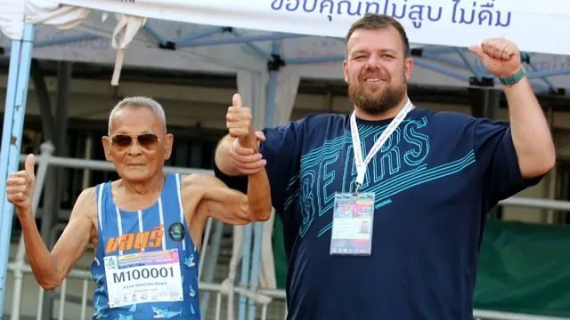 คุณปู่ชาวไทยวัย 105 ปี คว้า 4 เหรียญทองที่ไต้หวัน เผยเริ่มออกกำลังกายตอนอายุ 90 ปี