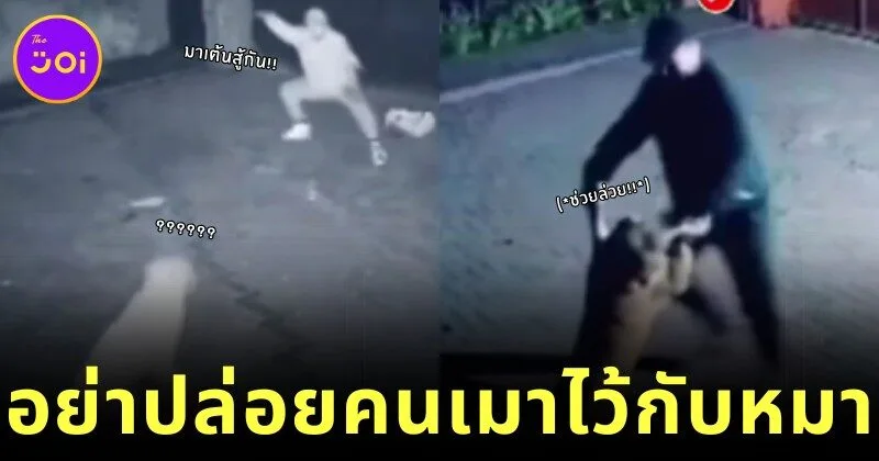 Drunk Man Danced With Dog