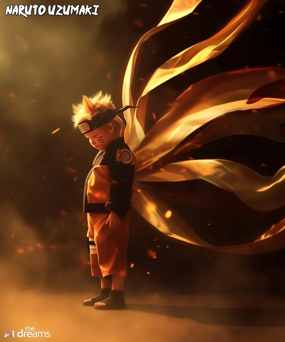 ภาพตัวละครนารูโตะ Naruto วัยรุ่นฟันน้ำนม aiart