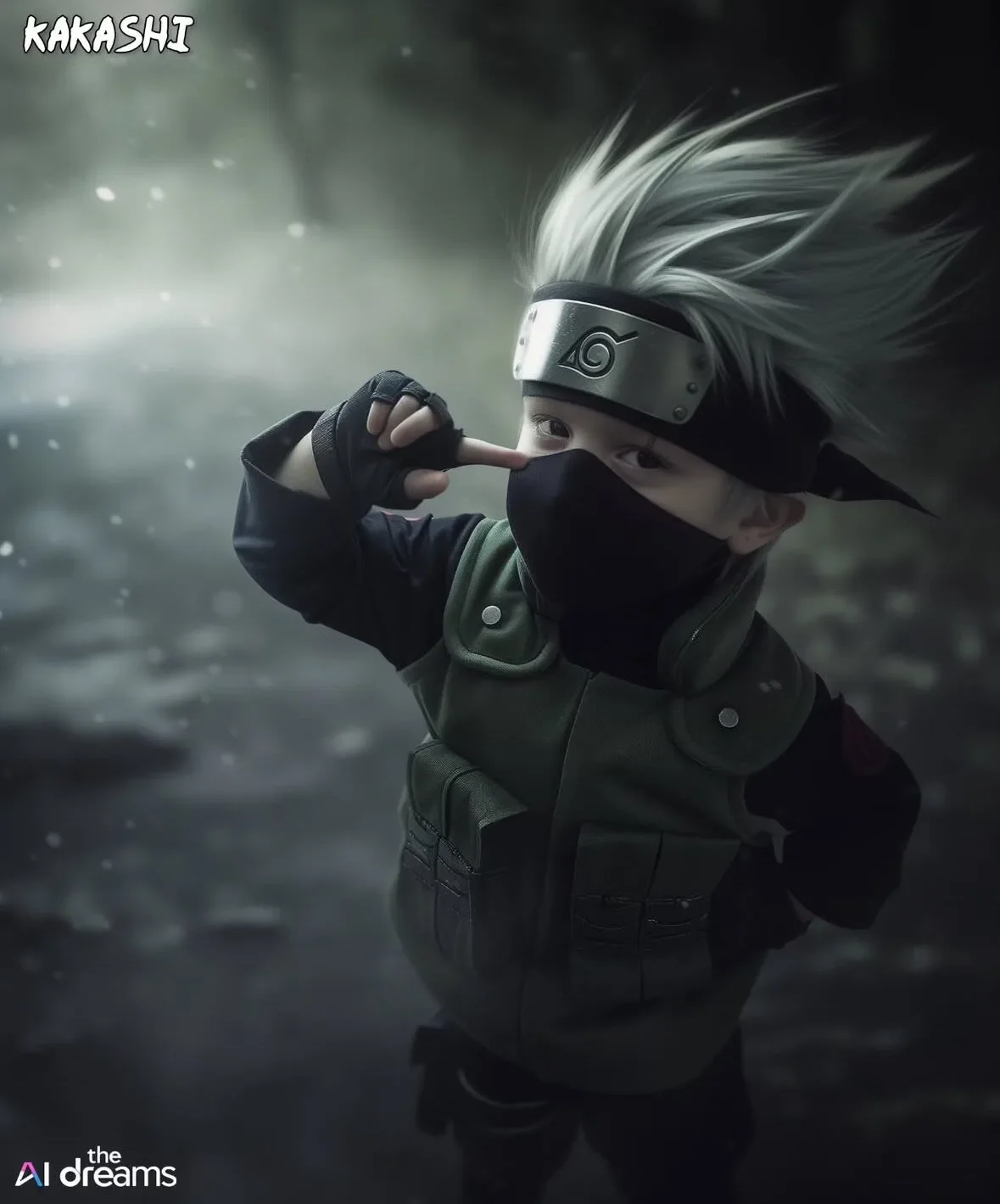 ภาพตัวละครนารูโตะ Naruto วัยรุ่นฟันน้ำนม aiart