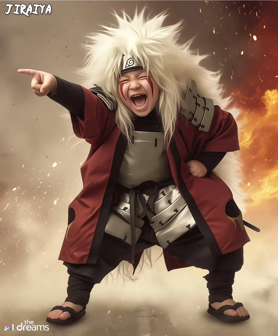 ภาพตัวละครนารูโตะ Naruto วัยรุ่นฟันน้ำนม aiart