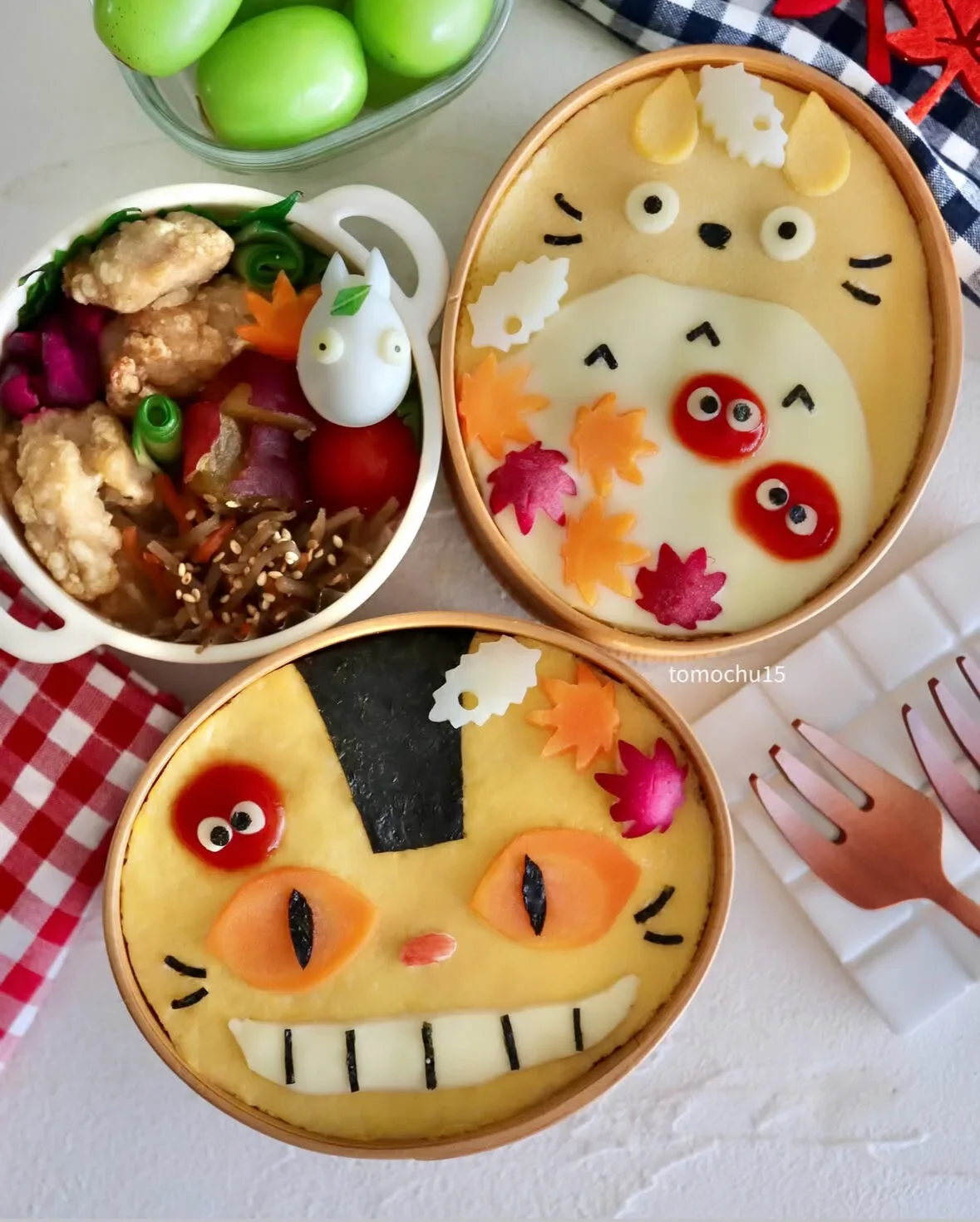 ไอเดียแต่งจานอาหาร ของหวาน ขนม โทโทโร่ Totoro