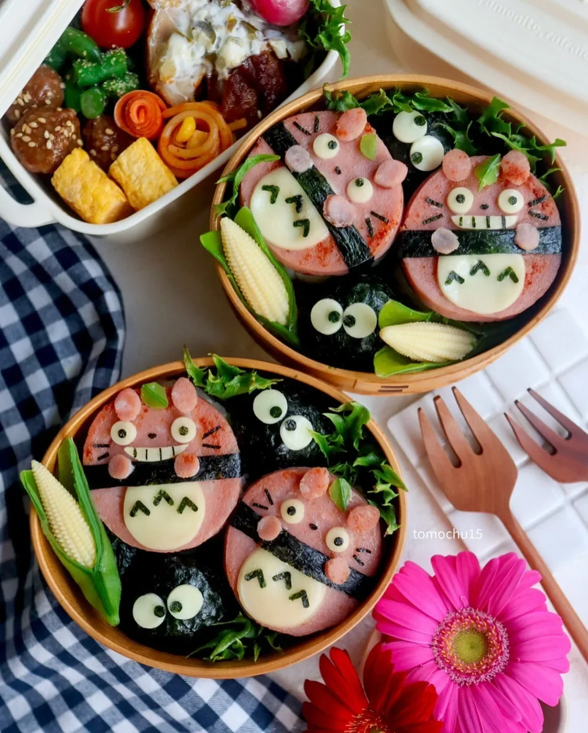 ไอเดียแต่งจานอาหาร ของหวาน ขนม โทโทโร่ Totoro