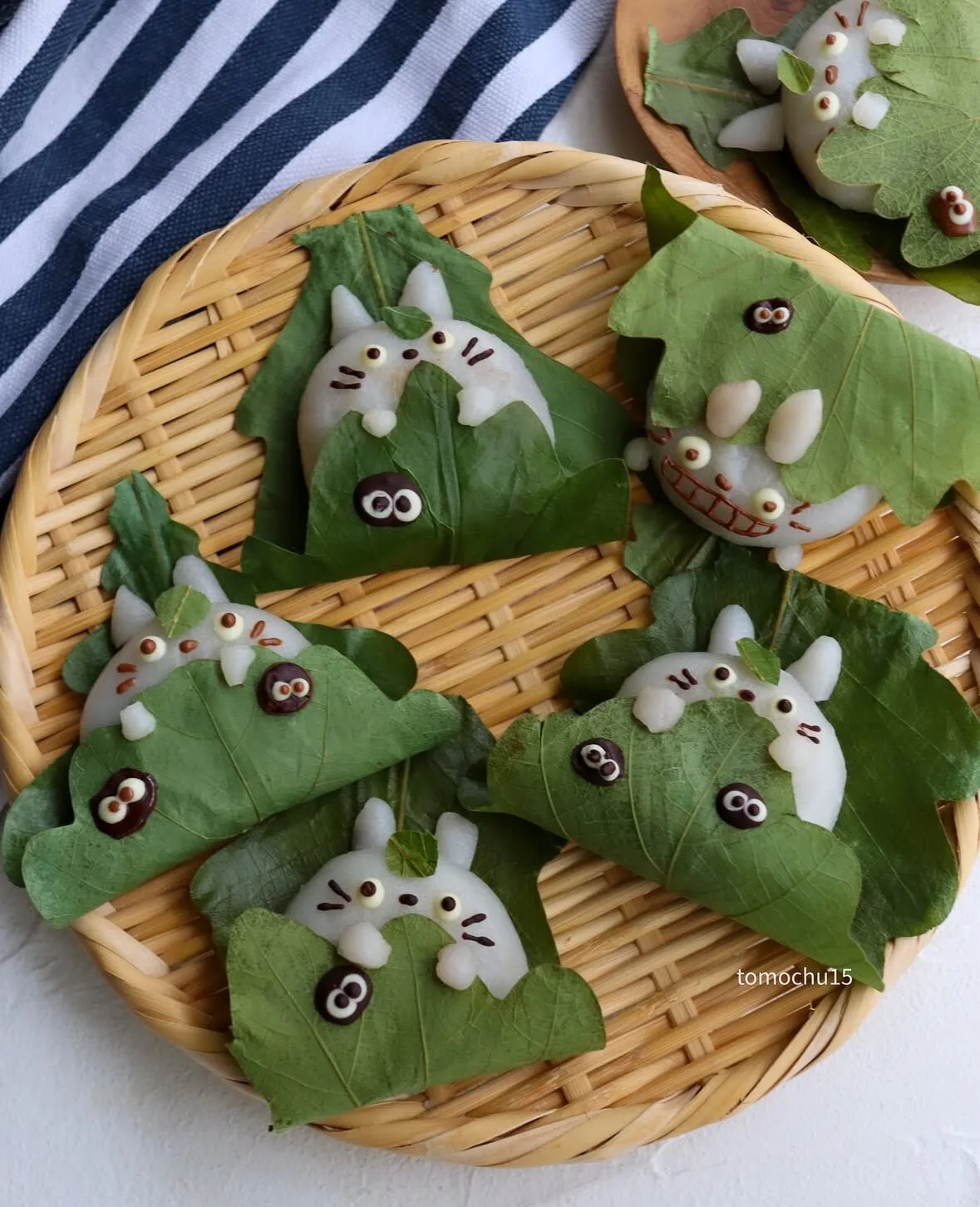 ไอเดียแต่งจานอาหาร ของหวาน ขนม โทโทโร่ Totoro