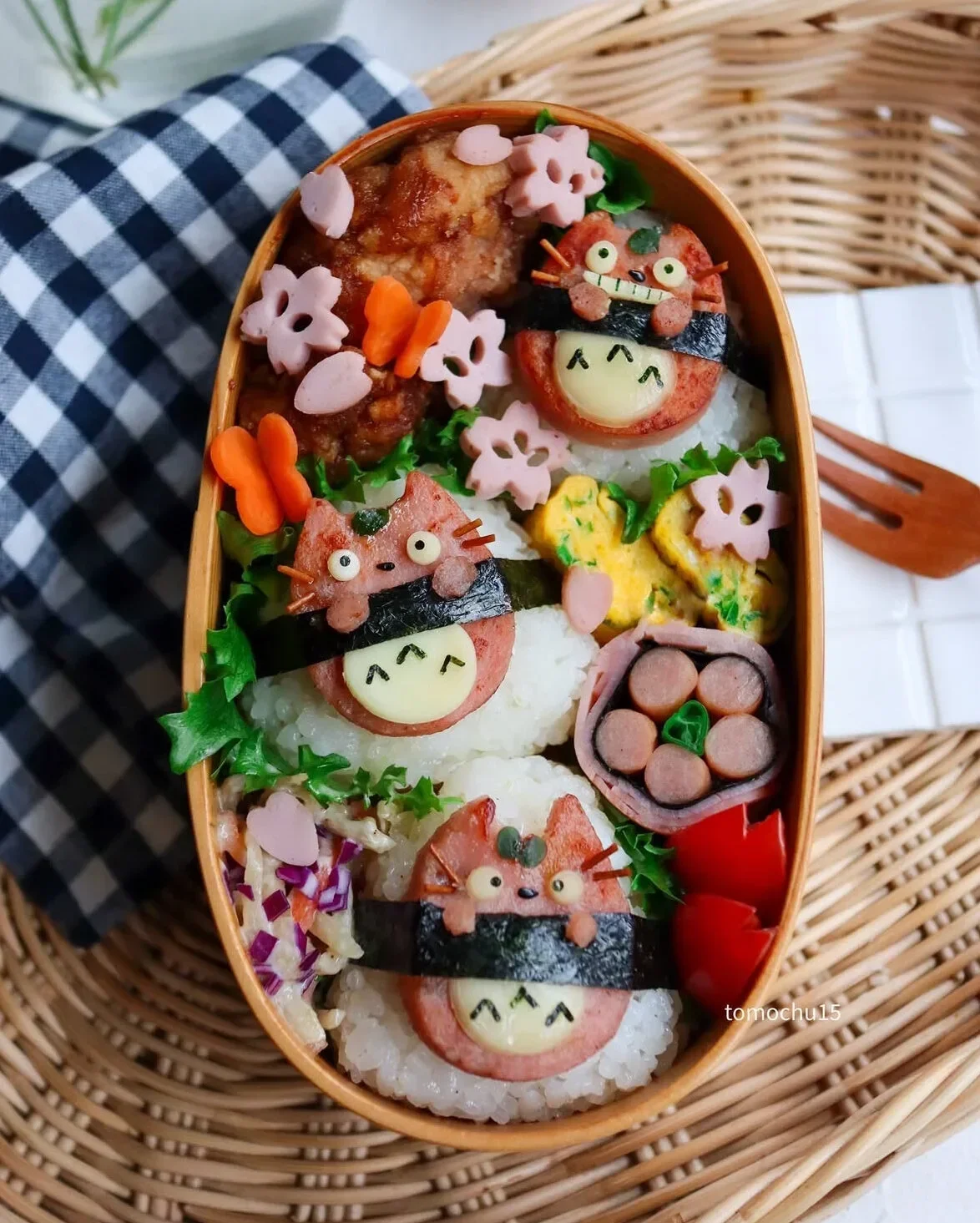 ไอเดียแต่งจานอาหาร ของหวาน ขนม โทโทโร่ Totoro