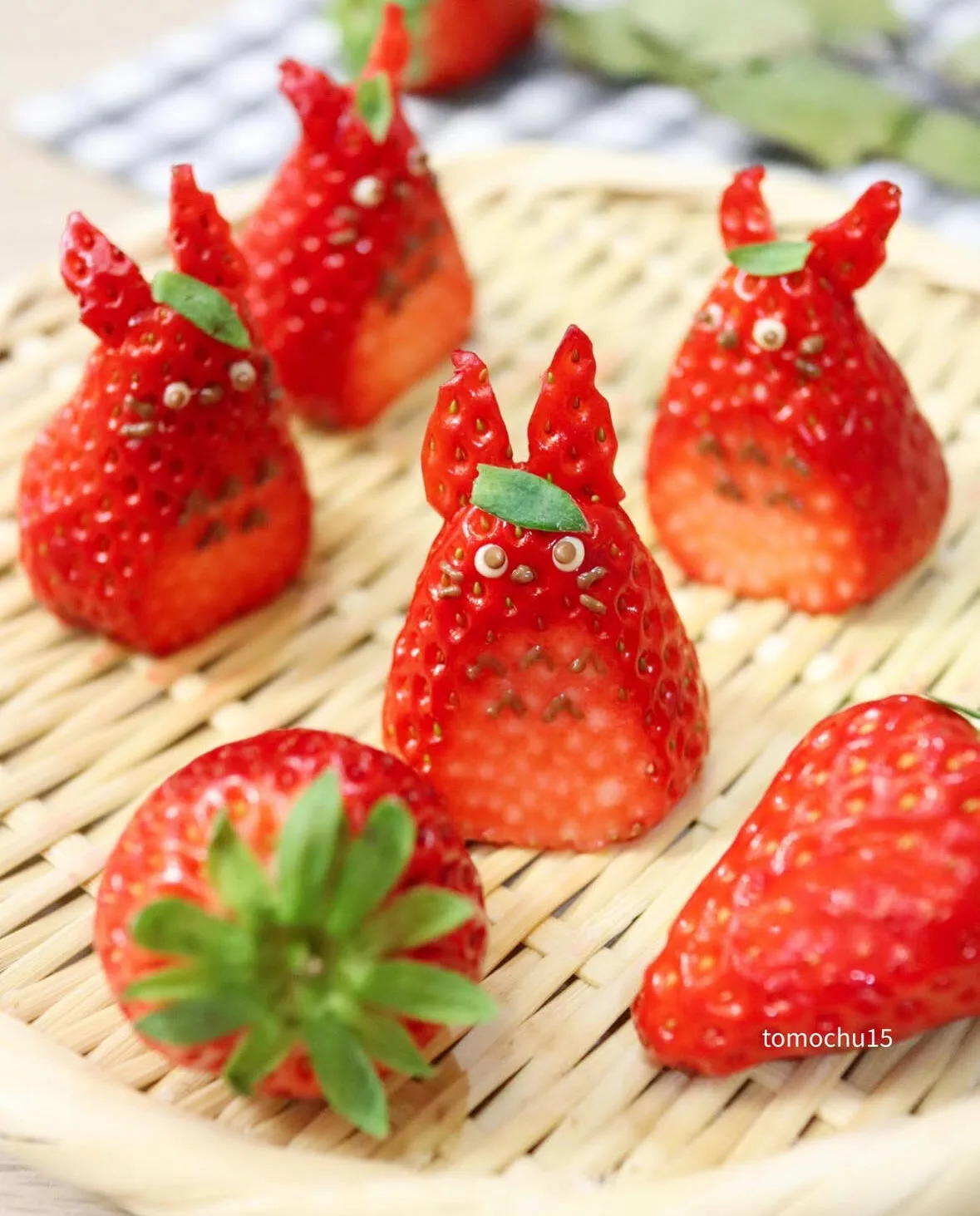 ไอเดียแต่งจานอาหาร ของหวาน ขนม โทโทโร่ Totoro
