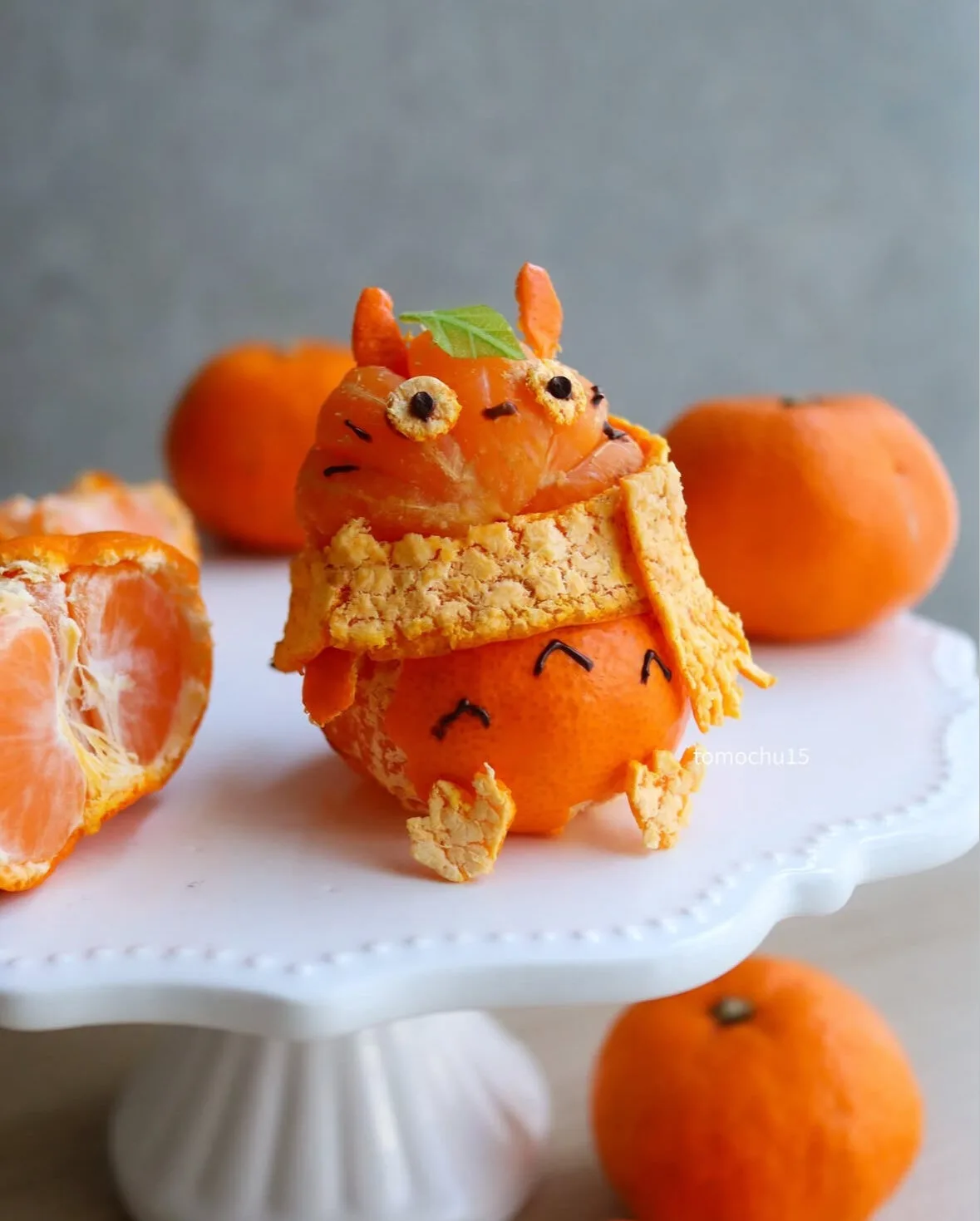 ไอเดียแต่งจานอาหาร ของหวาน ขนม โทโทโร่ Totoro